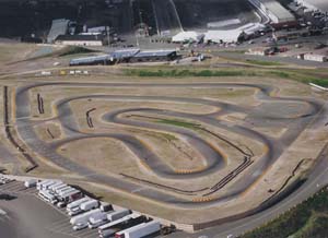 Infineon Raceway Karting Facility.  Sonoma, California